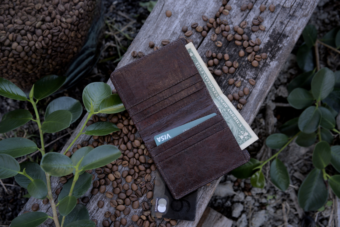 The Coffee Leather Bifold Wallet